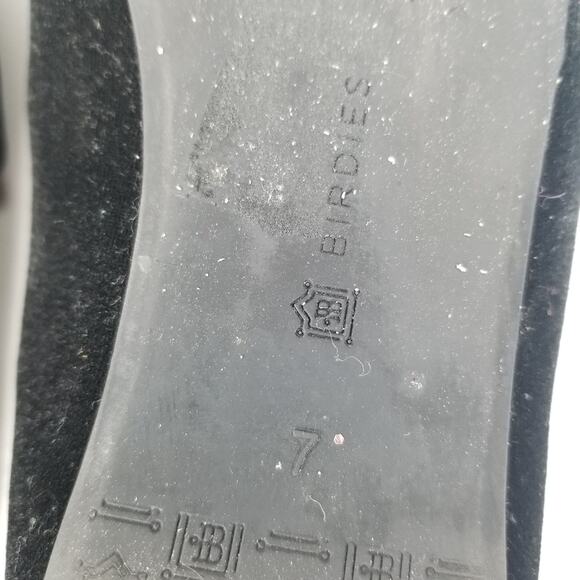 BIRDIES Women's The Starling Loafer in Black Velvet size 7 - Picture 8 of 10